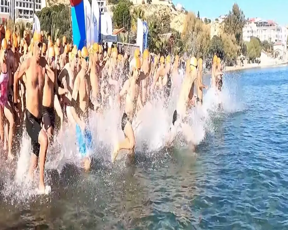 Datça’daki kış maratonundan Avrupalı yüzücülere davet var!