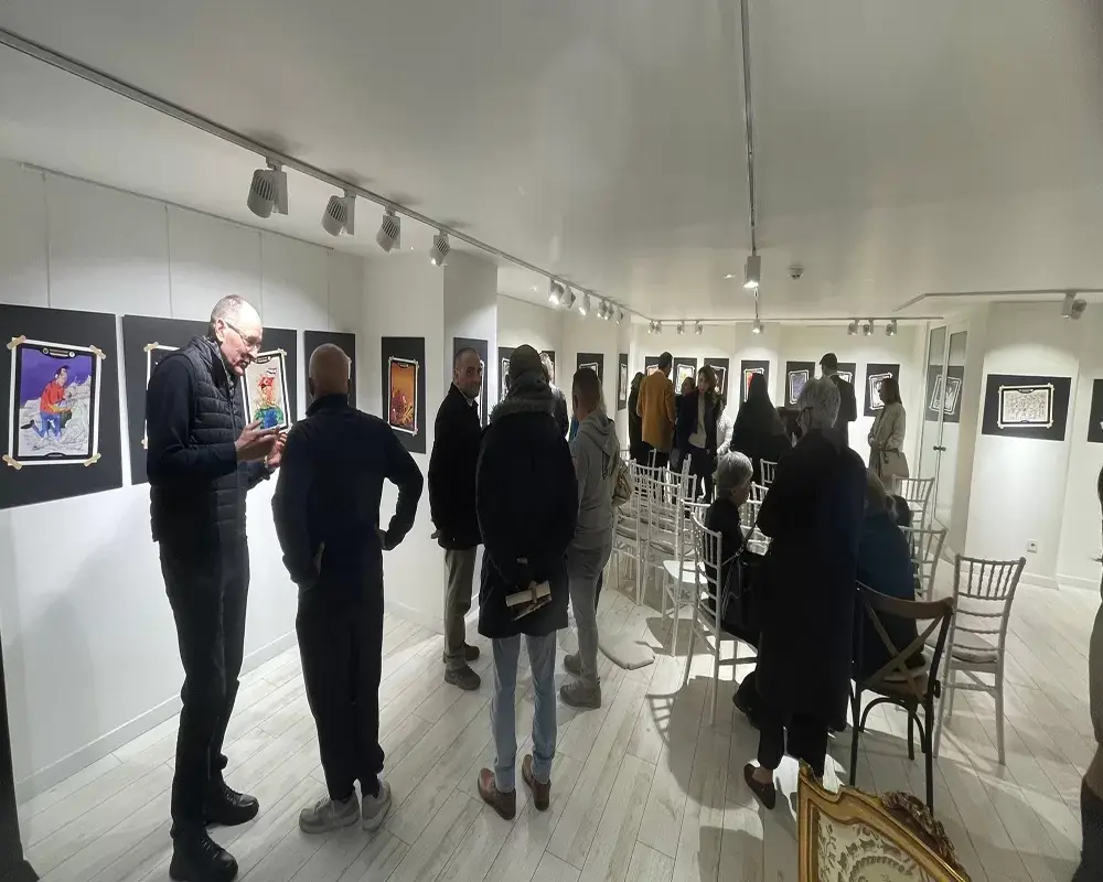 “Türkiye ile Dayanışma” Karikatür Sergisi İstanbul’da Açıldı