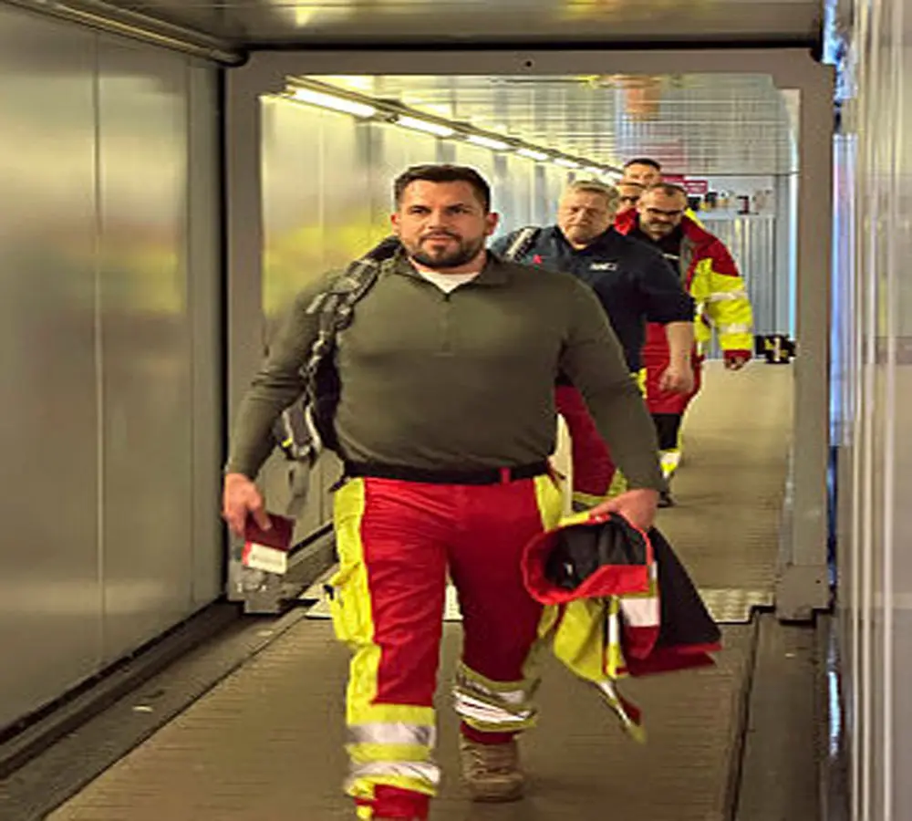 Türk Hava Yolları uçağı yardım malzemeleriyle dolu