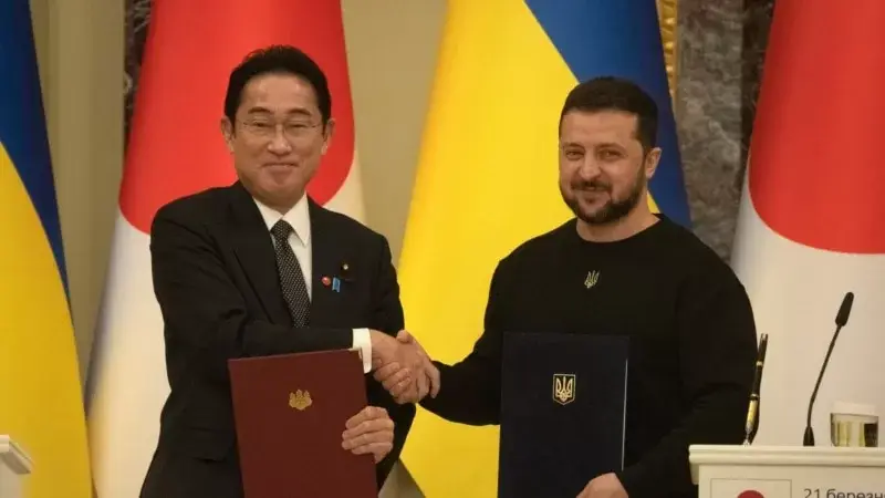 Japonya Başbakanı'ndan Kiev'e Ziyaret
