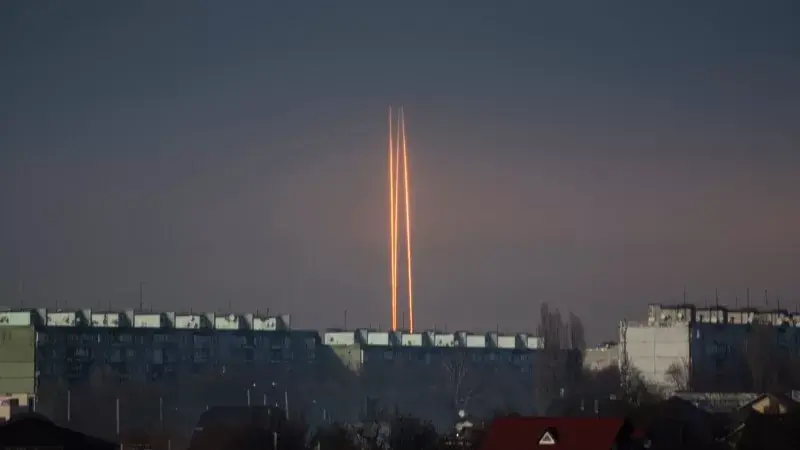 Rus Füzeleri Ukrayna Kentlerini Vurdu