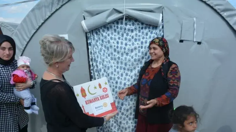 Dünyadaki Rotary Üyelerinden Deprem Yardımı