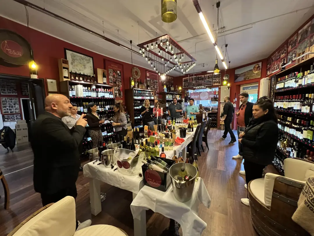 Vin ToSun şarapları Berlin`de görücüye çıktı
