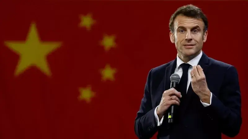 “Macron Çin’deki Röportajında Söylediklerinin Arkasında”