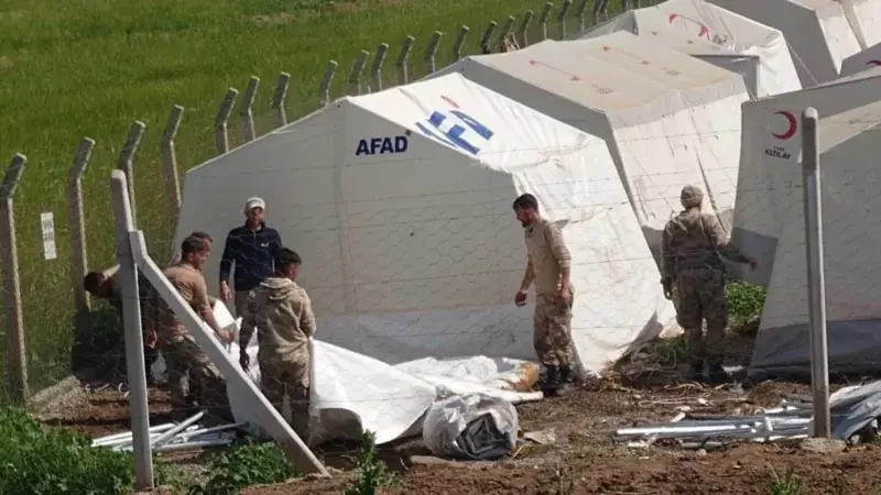 Milyonlar Harcanan Çadırkentin Tahliyesine Başlandı