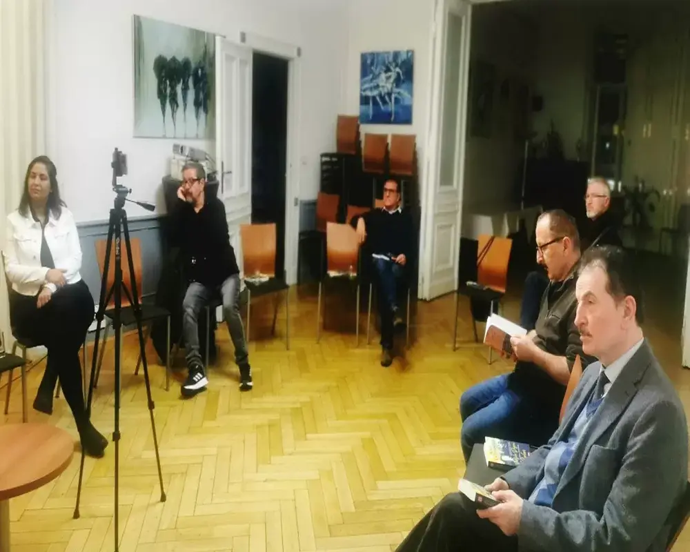 Rauf Çakıroğlu şiir kitabını tanıttı