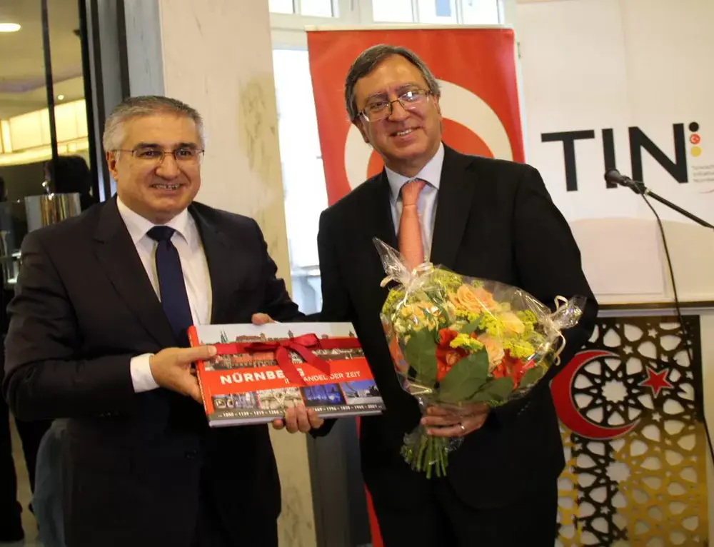 Nürnberg Başkonsolosu Serdar Deniz`e veda töreni