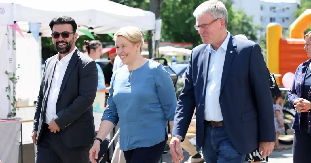 Franziska Giffey, Kutbettin Eroğlu`nu tebrik etti