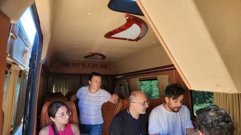 Akbelen'de "basın dayanışması"