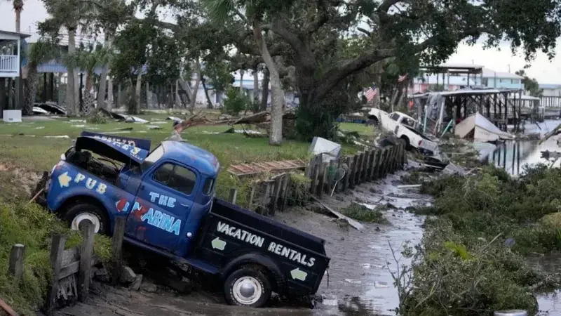 Tropik fırtına Idalia Florida, Georgia ve Güney Carolina'dan sonra Kuzey Carolina'da etkili oluyor