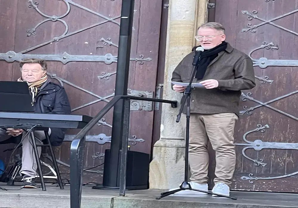 Ahlen’ de Terör ve savaşa hayır çağrısı yapıldı