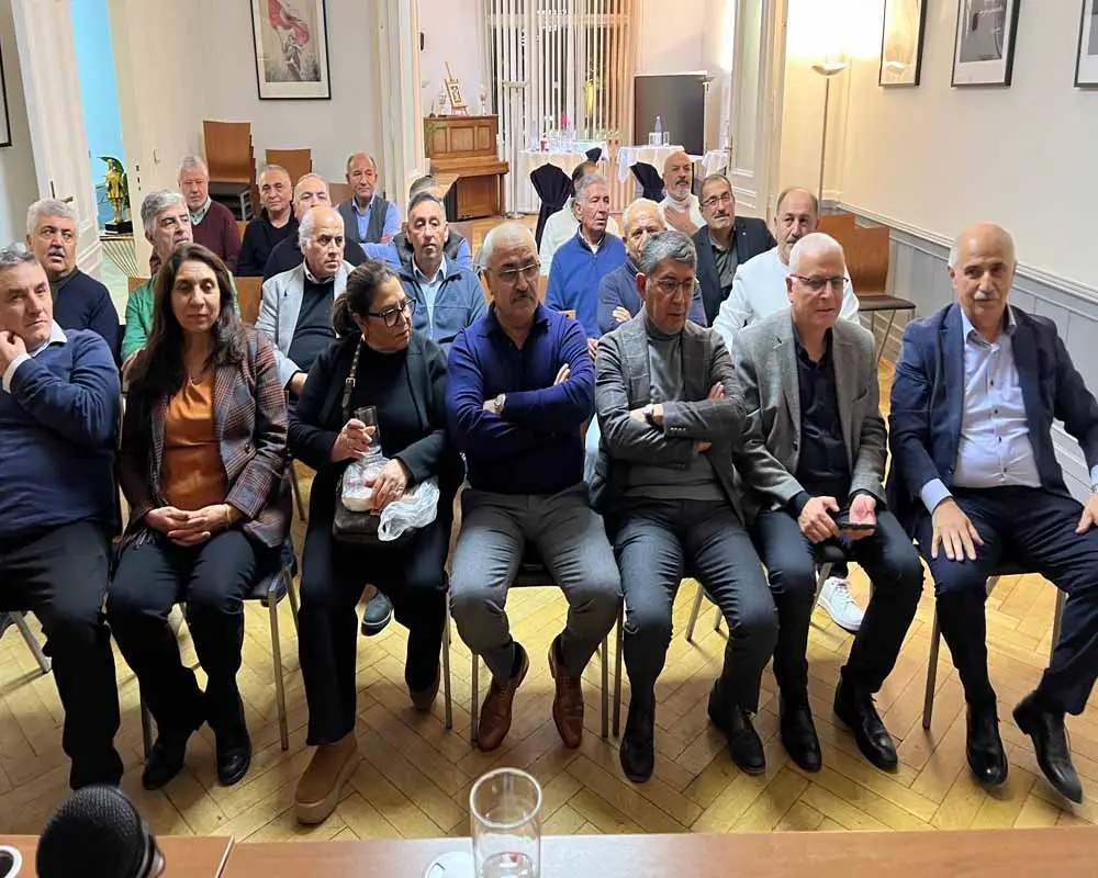 Merdan Yanardağ Berlin'de Türk İş İnsanlarıyla Buluştu