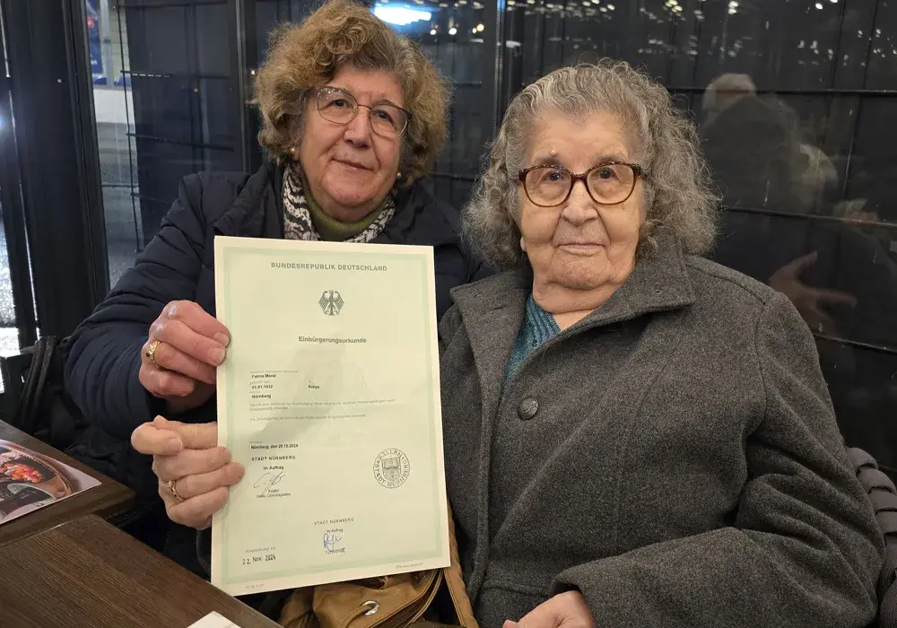 93’lük Fatma Meral ilk kez oy kullanacak: ‘Oyum SPD’ye!