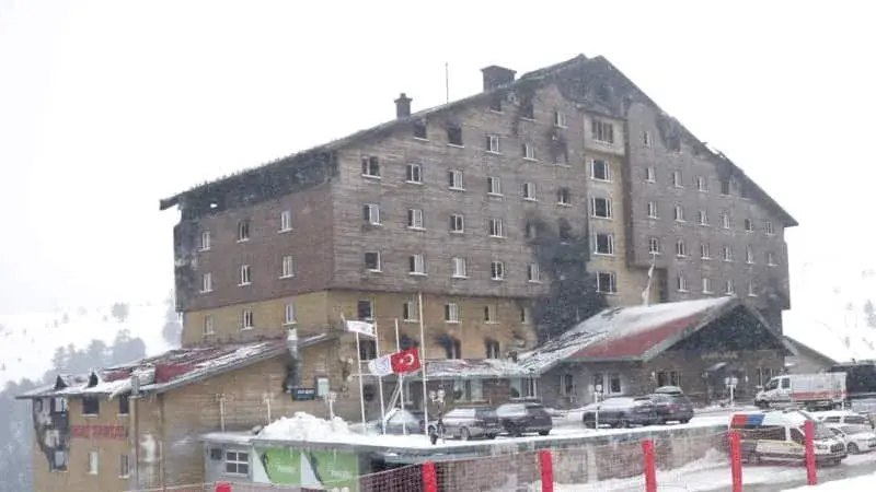 Kartalkaya’daki otel yangını soruşturması büyüyor: Tutuklananların sayısı 15'e yükseldi