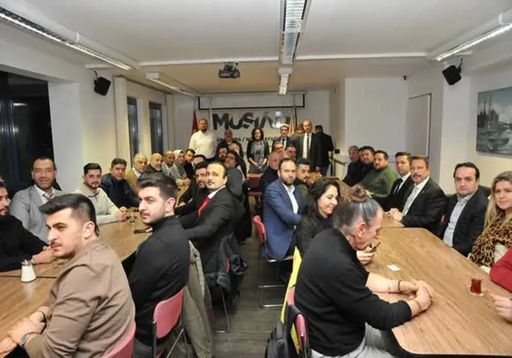 Nürnberg Oyuncak Fuarına gelen işadamları MUSİAD’ın misafiri oldular