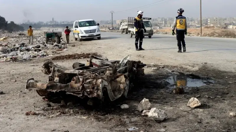 Menbiç'te bombalı araç saldırısında 20 kişi hayatını kaybetti