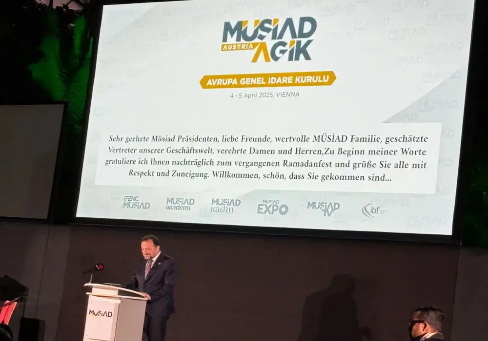 MÜSİAD Avrupa Ailesi Viyana’da Buluştu