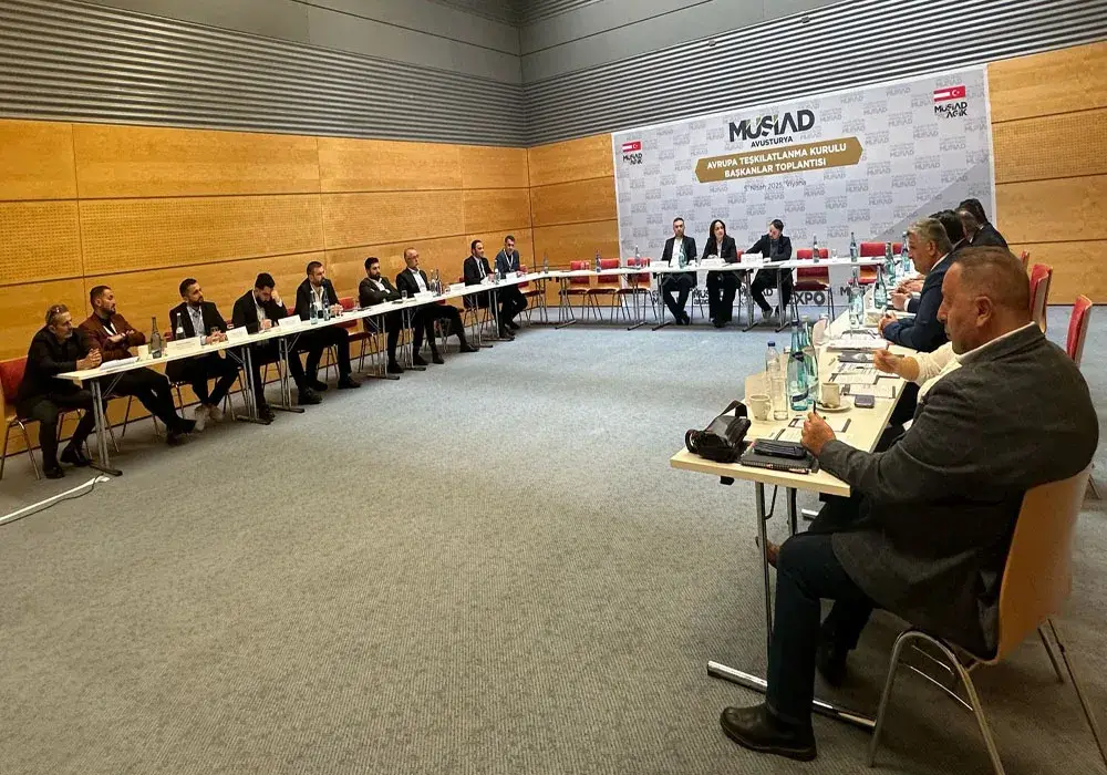 MÜSİAD Avrupa Ailesi Viyana’da Buluştu
