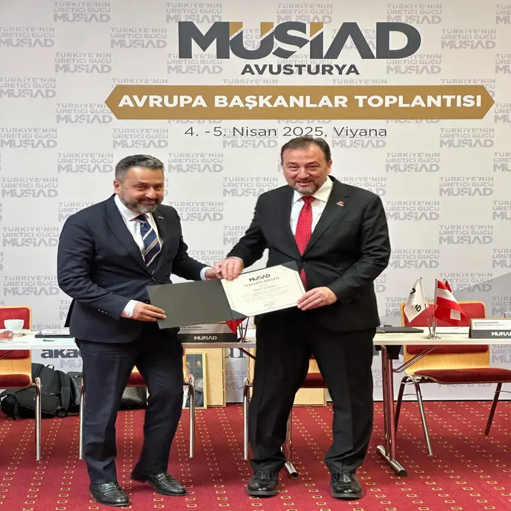 MÜSİAD Avrupa Ailesi Viyana’da Buluştu