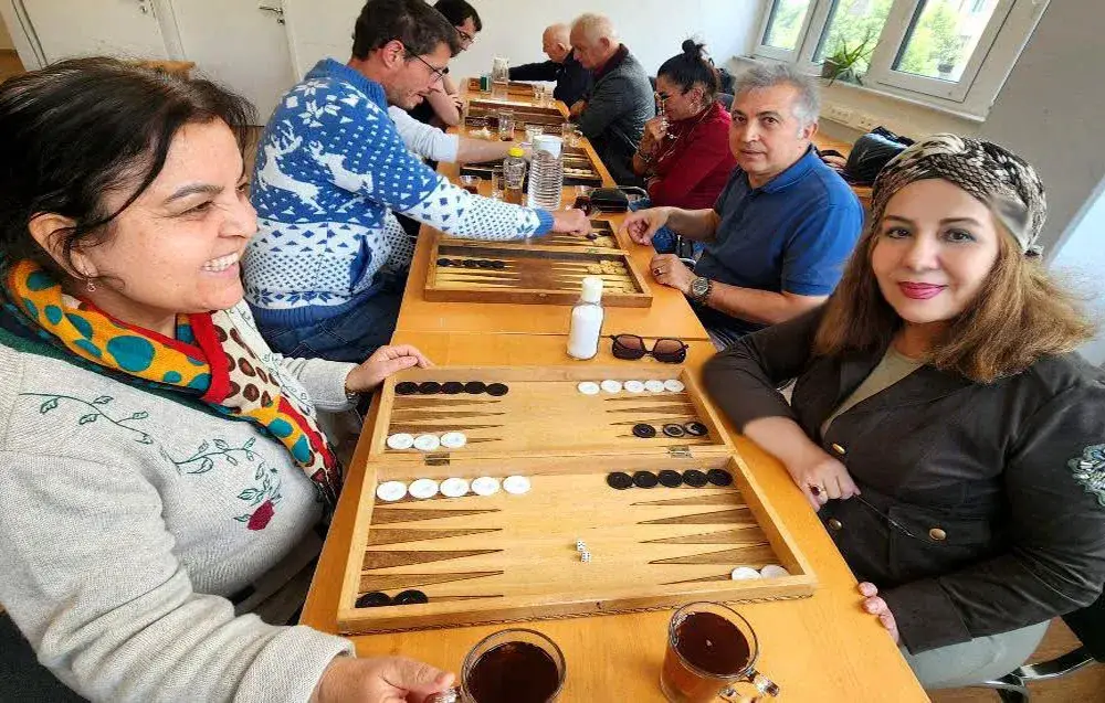 Münih’te Tavla Heyecanı!
