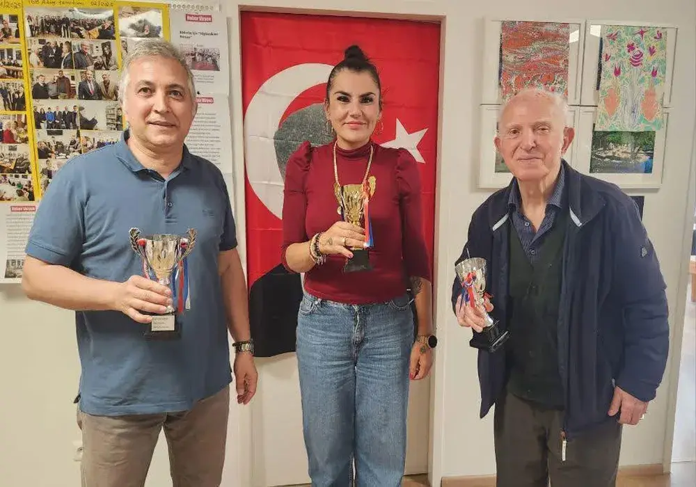 Münih’te Tavla Heyecanı!
