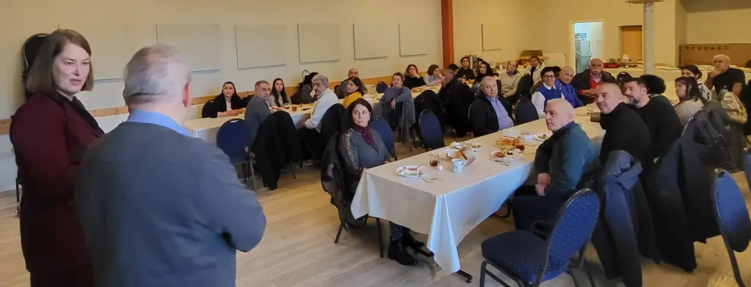 Başkan’ı kahvaltıda ağırladılar