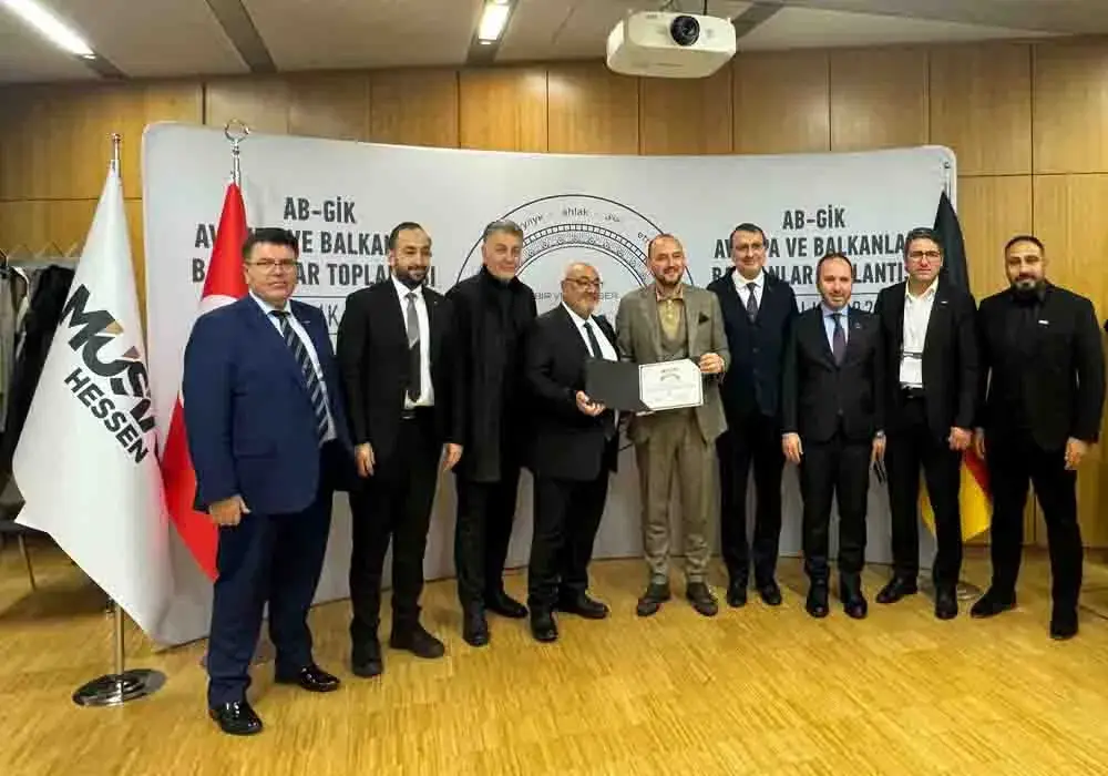 MÜSİAD Nürnberg’e Diplomasi Dalında Birincilik Ödülü
