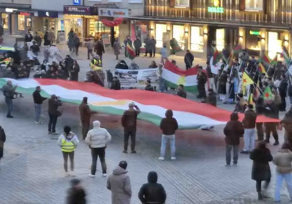 Heilbronn’da Rojava’daki Gelişmelere ve Kadın Haklarına Dikkat Çekildi