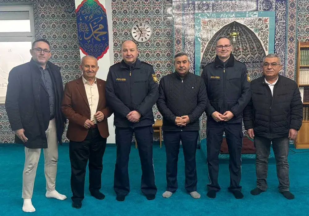 Yeni Emniyet Müdürü Mevlana Camii’nde