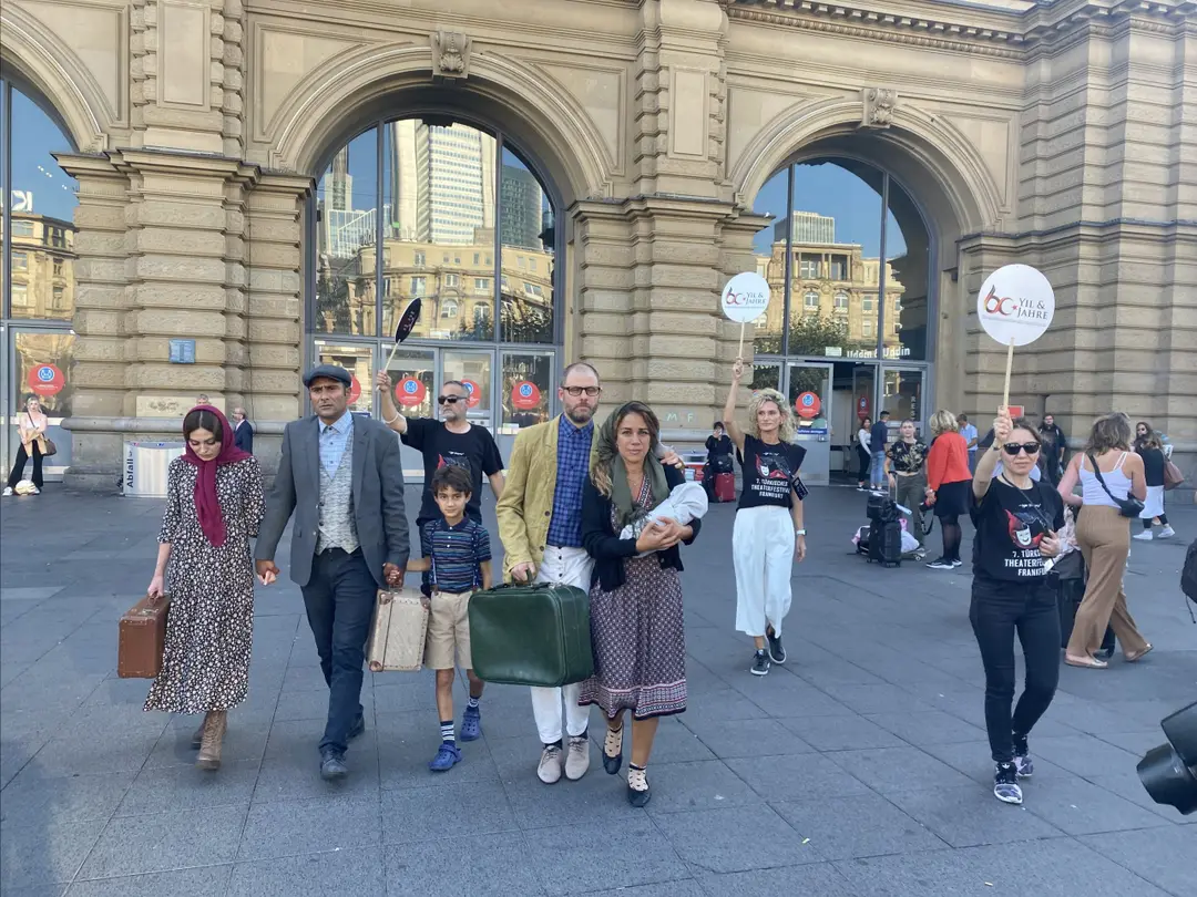 Frankfurt'ta 'Göçün 60'ıncı Yılı Korteji' düzenlendi