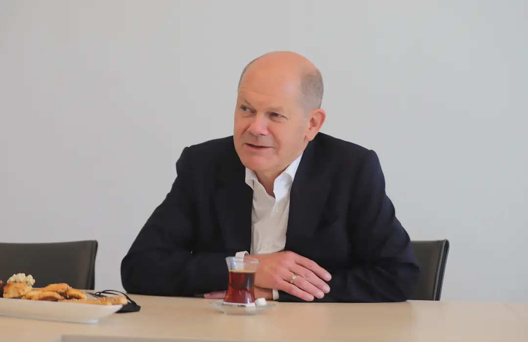 SPD‘nin Başbakan Adayı Olaf Scholz Metropol FM‘i Ziyaret Etti