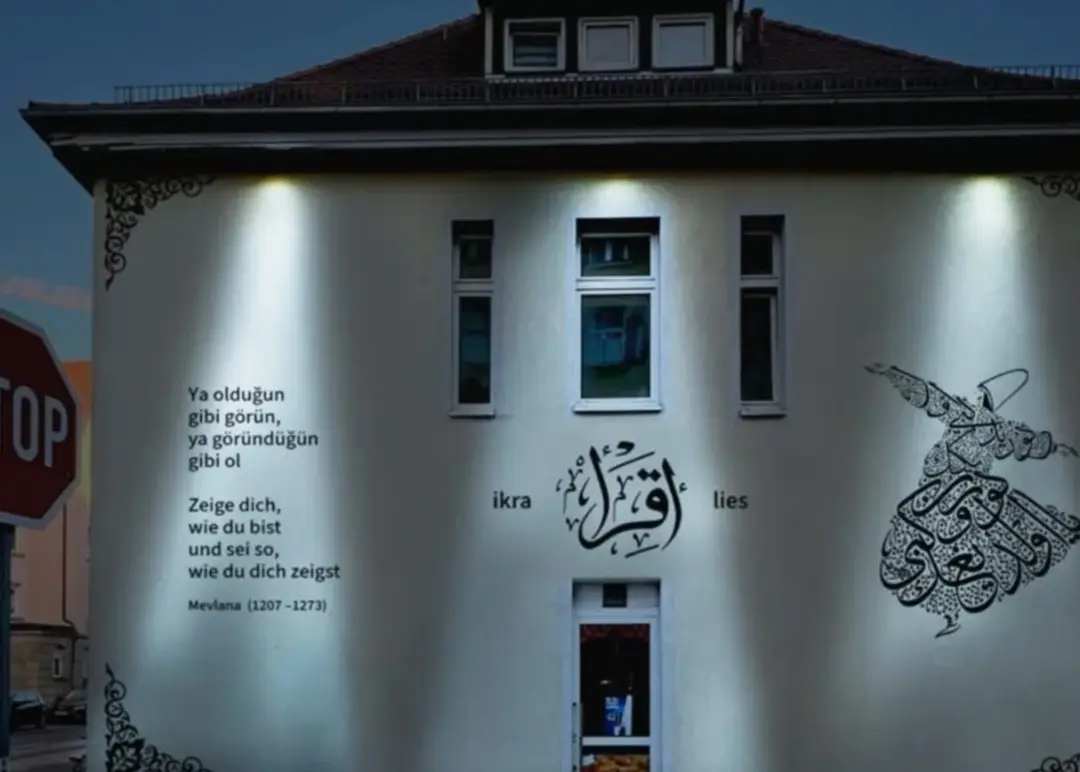 Fürth Mevlana Camii’ne Anlamlı Sanat Dokunuşu