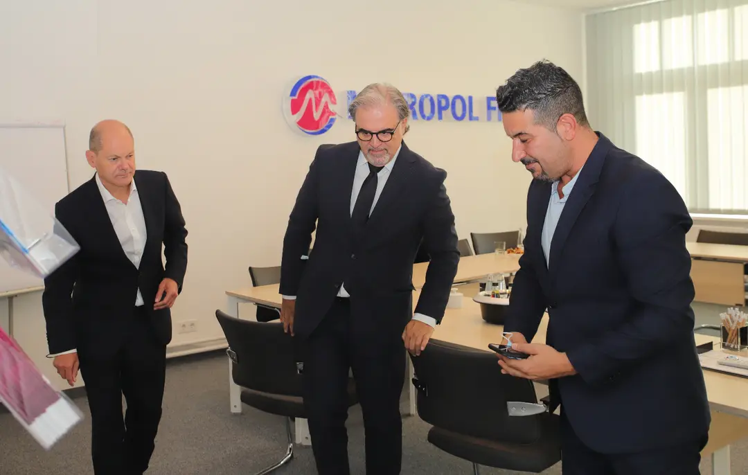 SPD‘nin Başbakan Adayı Olaf Scholz Metropol FM‘i Ziyaret Etti