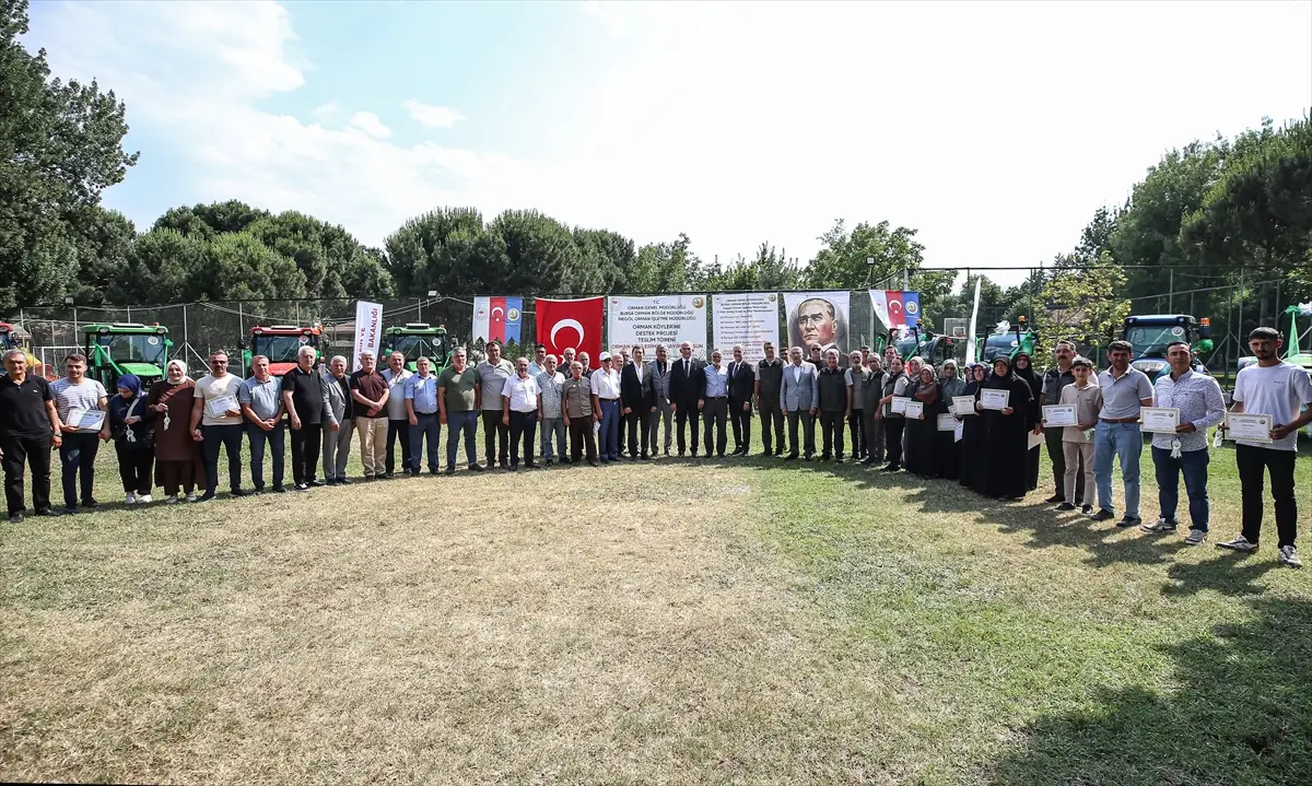 Orman köylülerine faizsiz kredi ve hibe