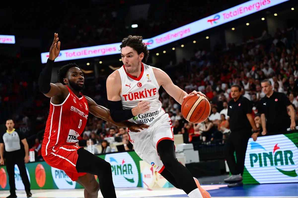 A Milli Takım: 95-72 İsviçre