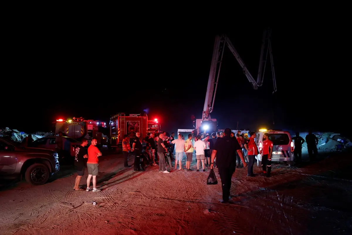 Bodrum'da Yangın Söndürüldü