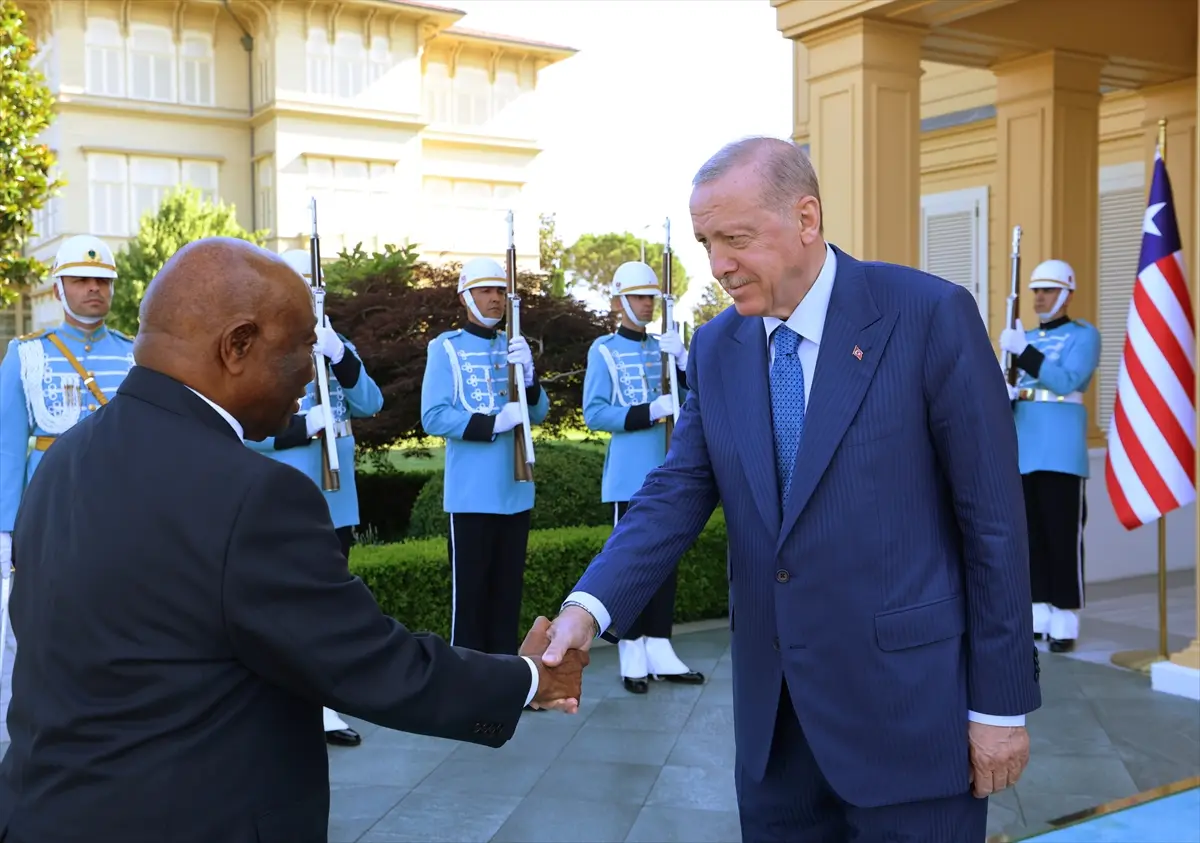 İletişim Başkanlığından Cumhurbaşkanı Erdoğan'ın Liberya Cumhurbaşkanı Boakai ile görüşmesine ilişkin açıklama