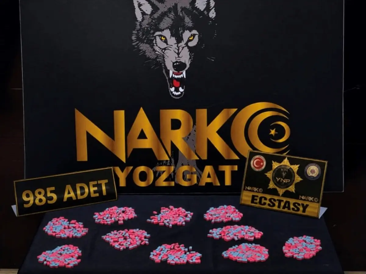 Yozgat'ta uyuşturucu operasyonu: 3 gözaltı
