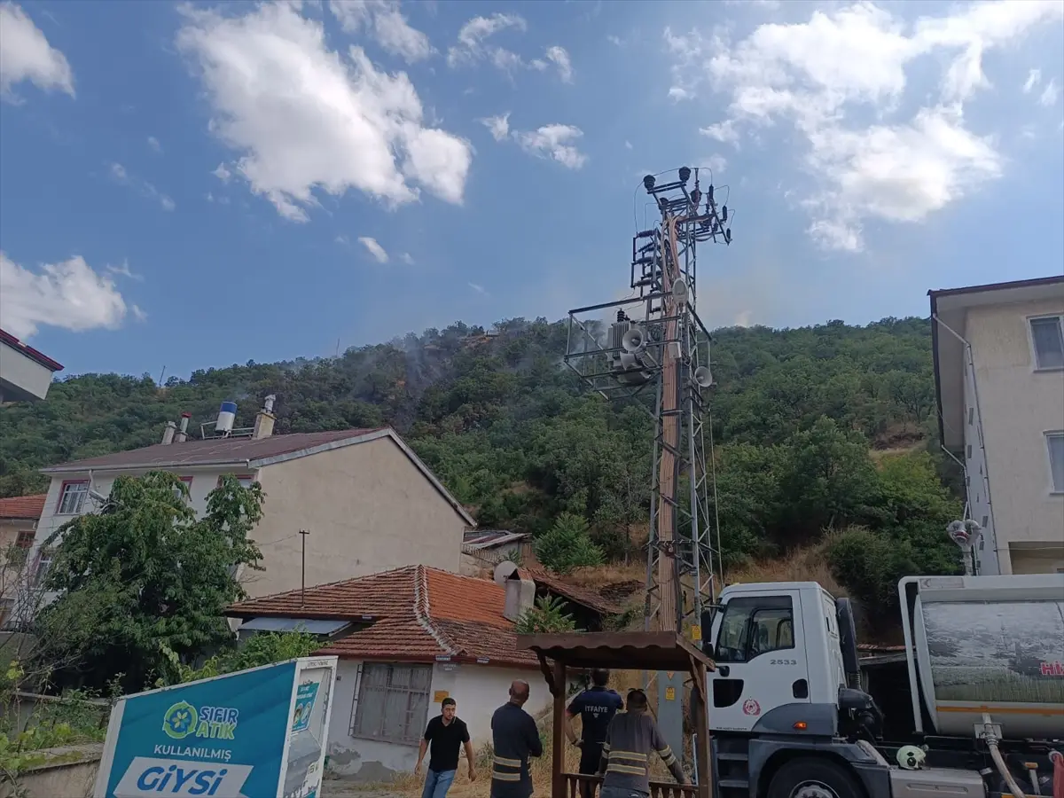 Kastamonu'da Orman Yangını Söndürüldü