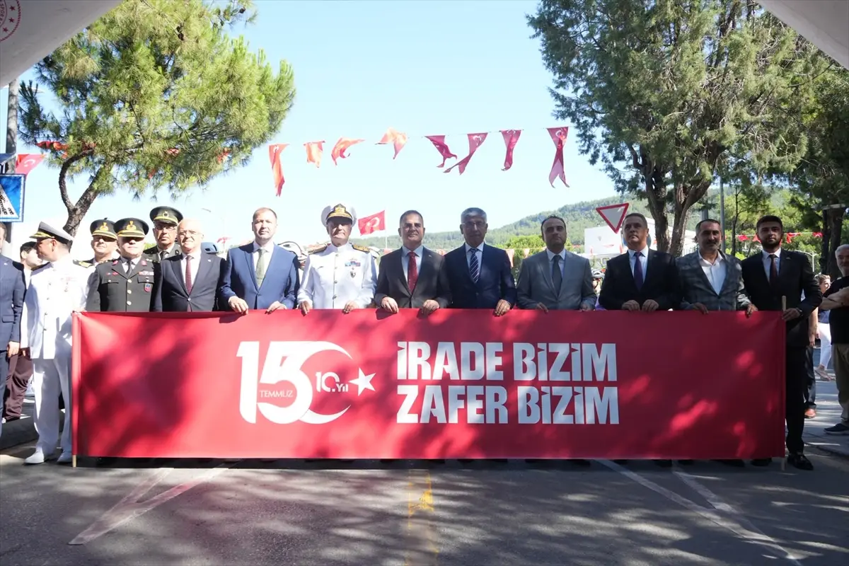15 Temmuz Bisiklet Yarışı Muğla'da Başladı