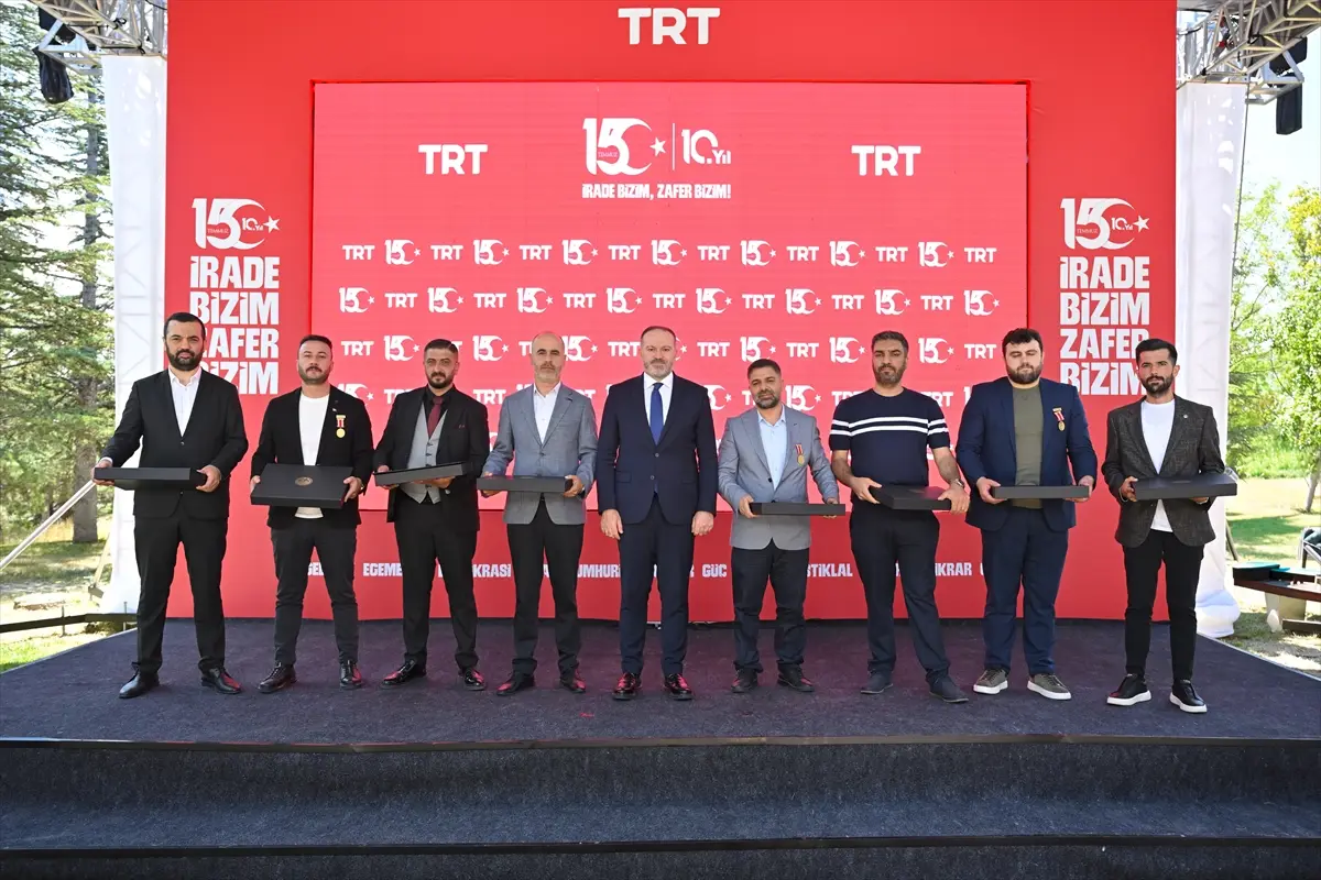 TRT'de 15 Temmuz anması: 'İrade bizim, zafer bizim'