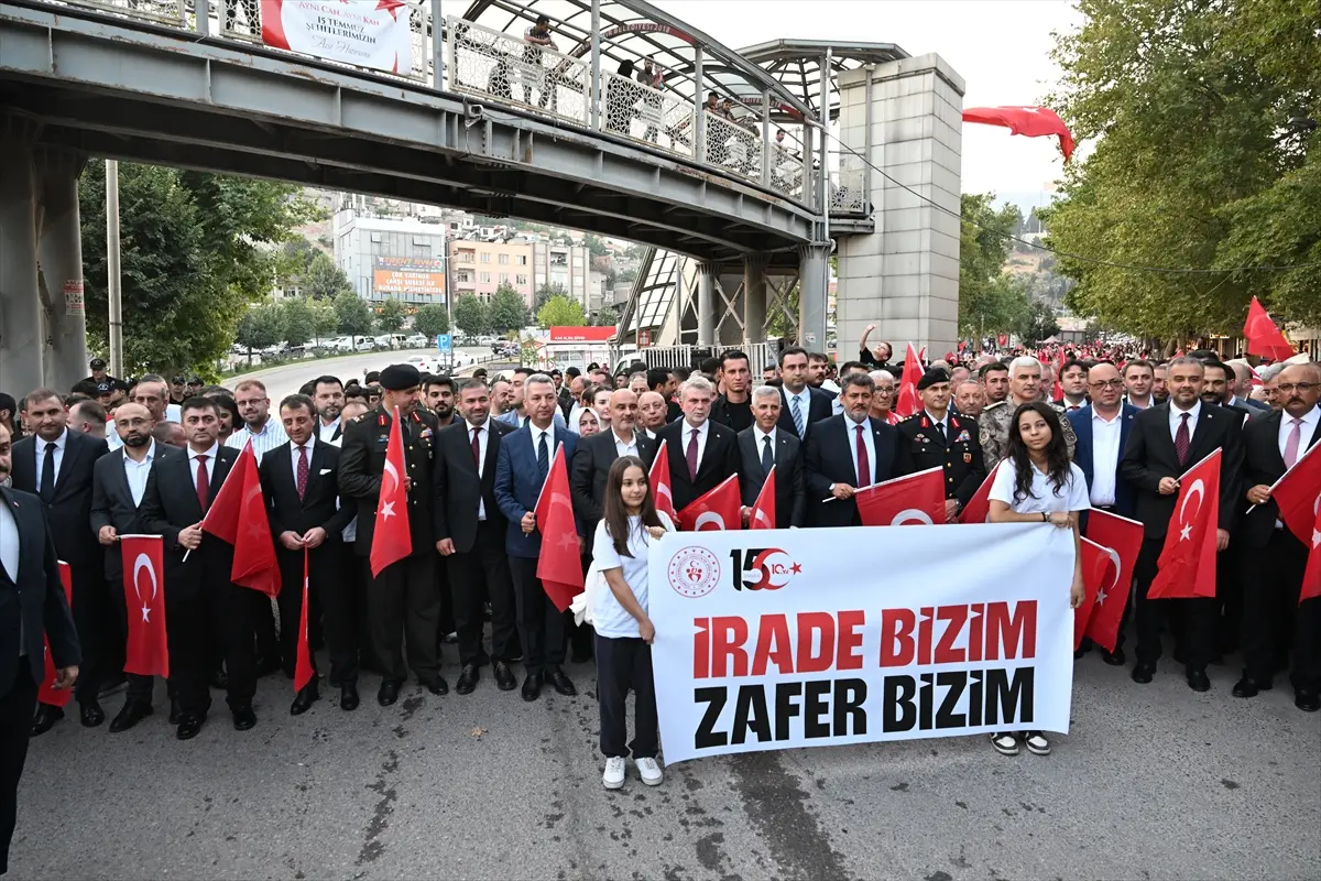 15 Temmuz etkinlikleri Gaziantep ve çevre illerde yapıldı