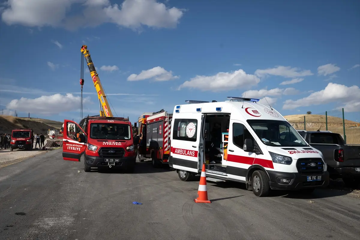 Ankara'da Kamyon Kazası: 2 Ölü