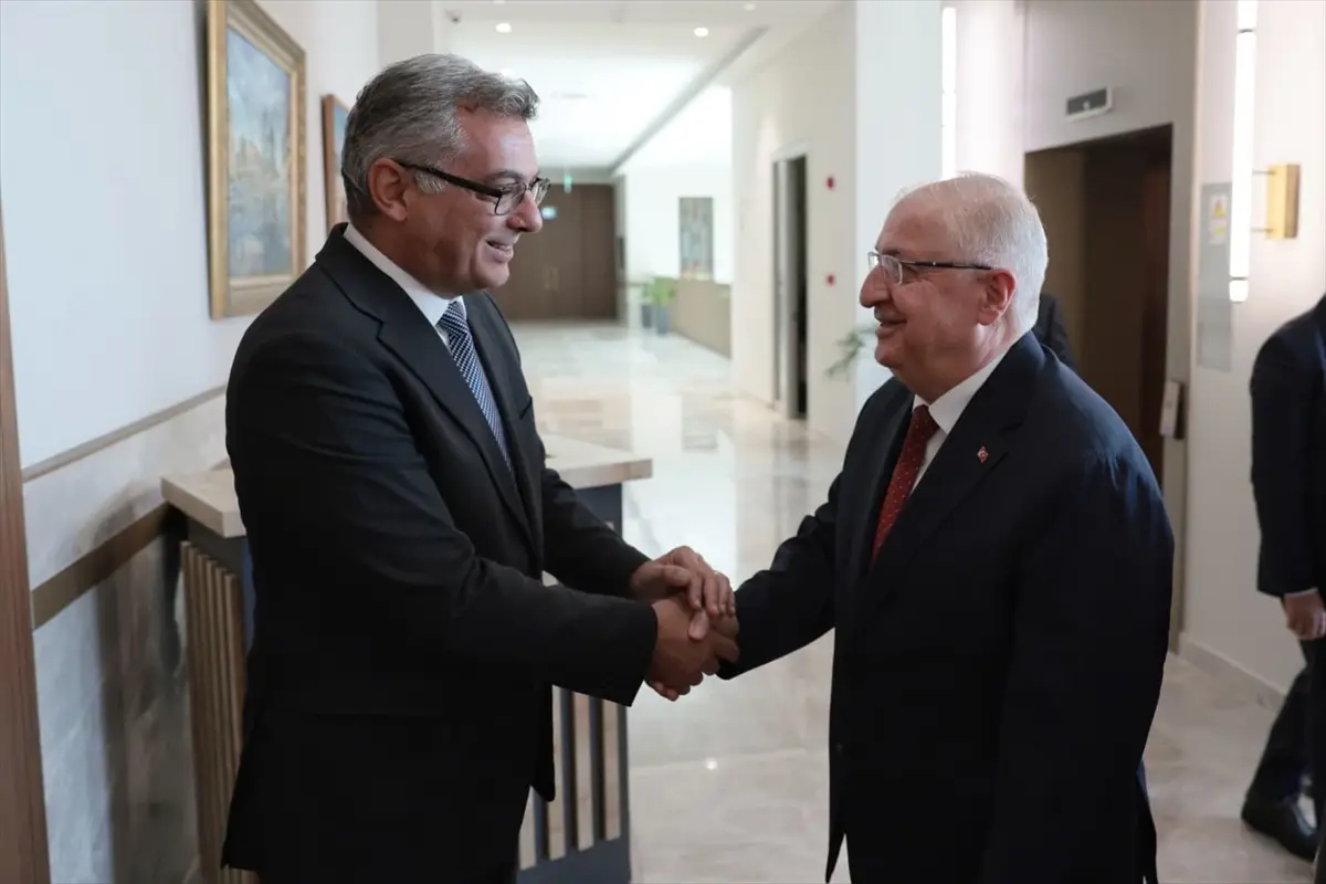 KKTC Cumhurbaşkanı Erhürman: Bakan Güler'i kabul etti