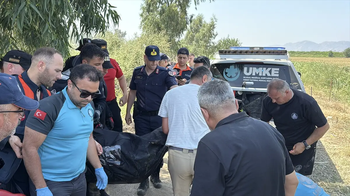Aydın'da nehirde kaybolan 2 çocuktan 1'inin cansız bedenine ulaşıldı