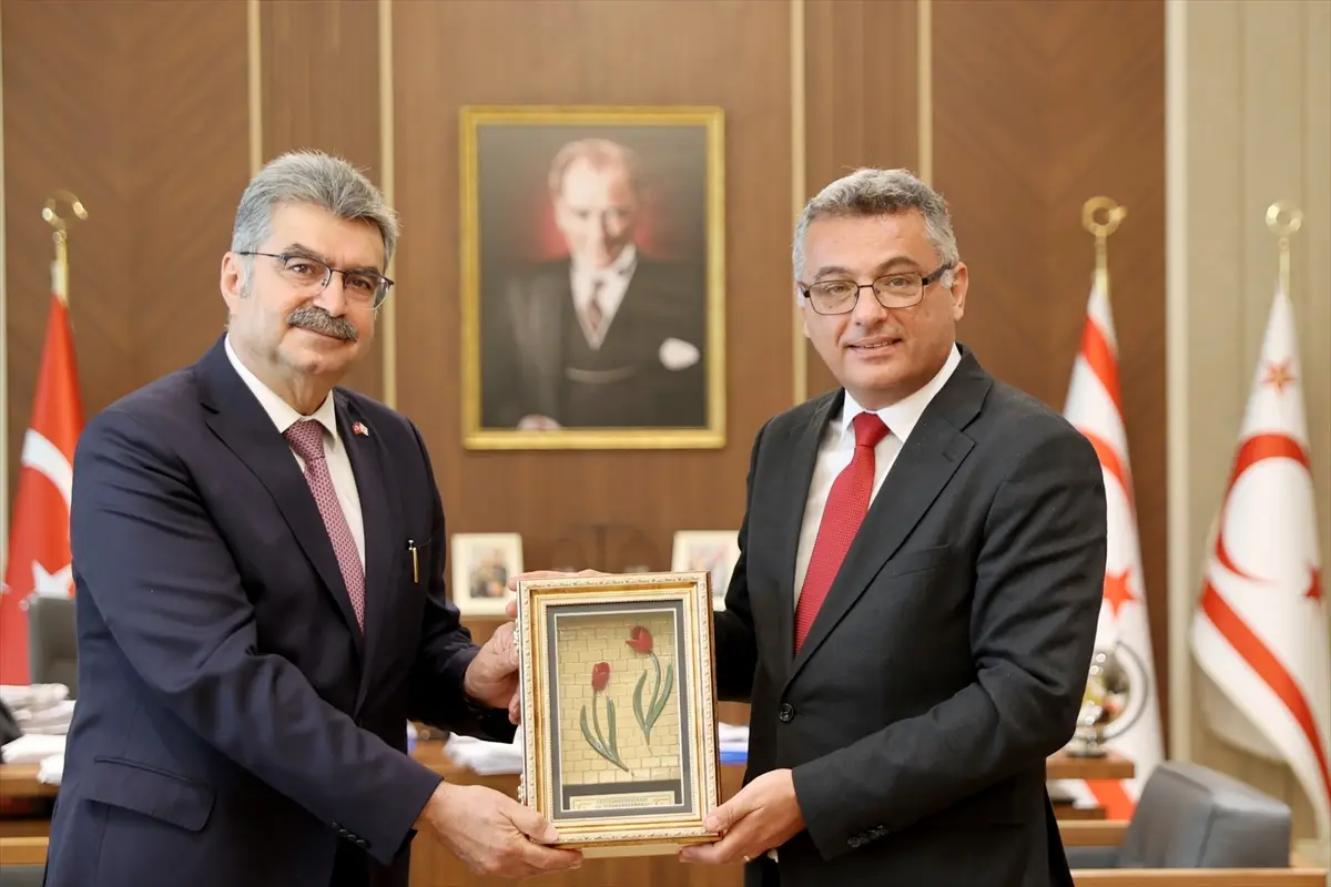 KKTC Cumhurbaşkanı Erhürman: Dostluk Grubu heyetini kabul etti