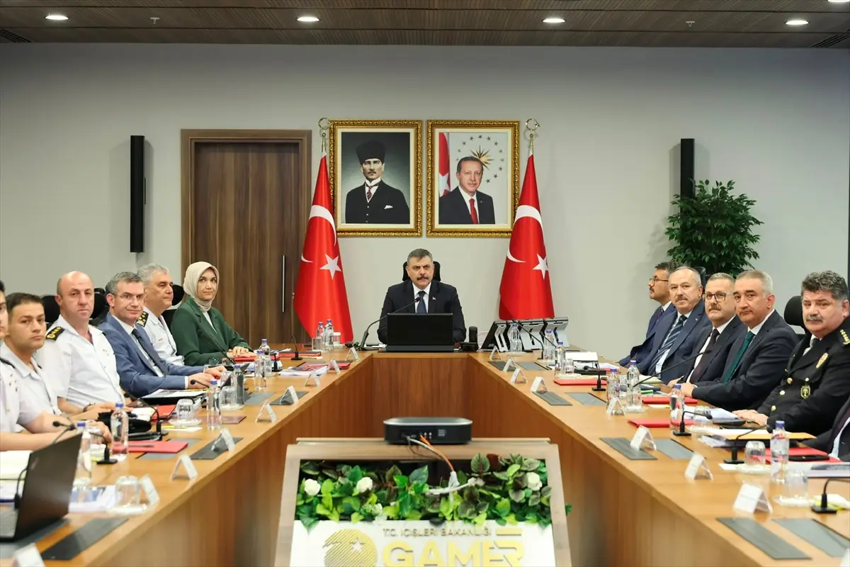 İçişleri Bakanı Çiftçi, Siber Güvenlik Toplantısı'na başkanlık etti: