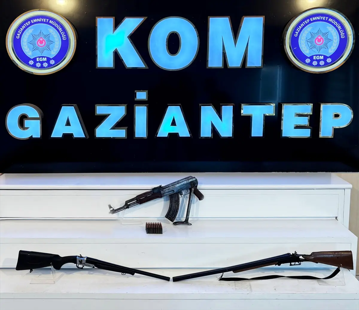 Waffenhandel-Operation in Gaziantep: 2 Verdächtige gefasst