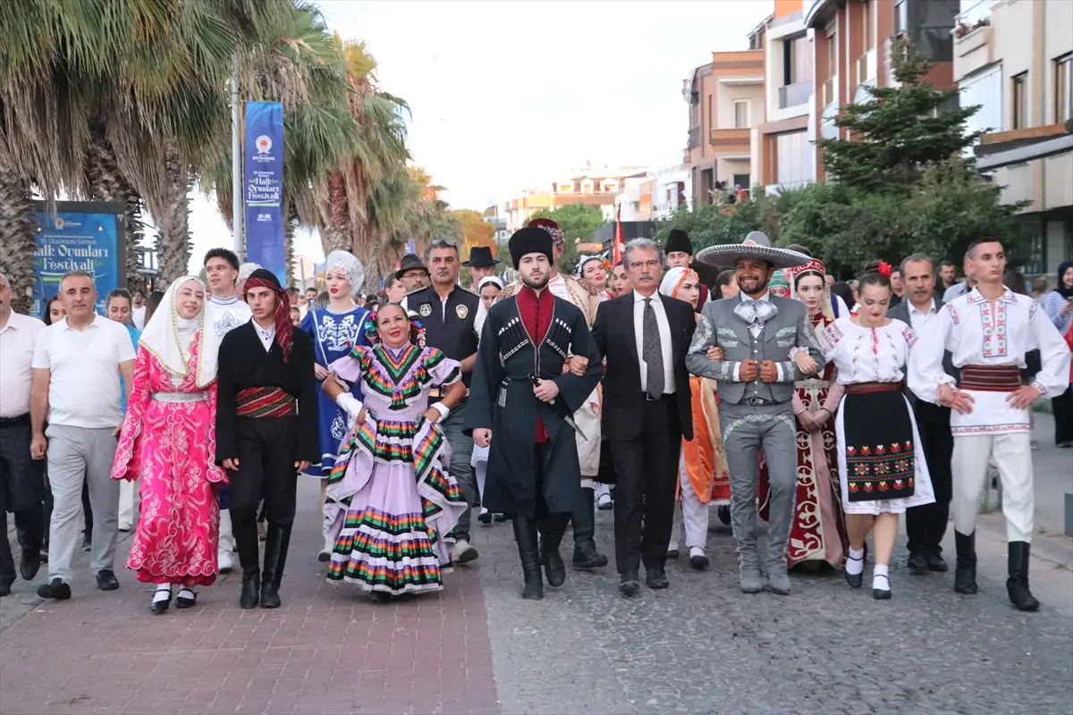 Bürgermeister Doğan: 36. Internationales Volkstanzfestival Samsun hat begonnen