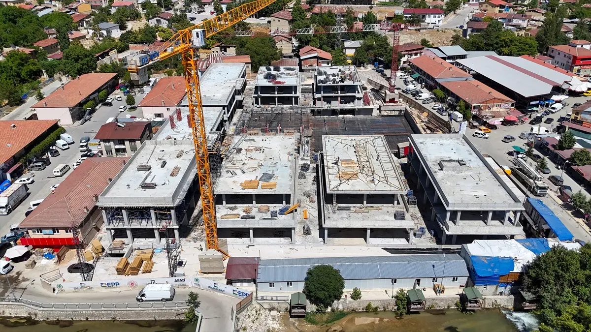 Darende Basar: Deprem sonrası inşaat yıl sonunda tamamlanacak